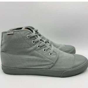 NWT Bangs High Top Canvas Sneakers/shoes In Sage Women's US10 Men's US 8.5